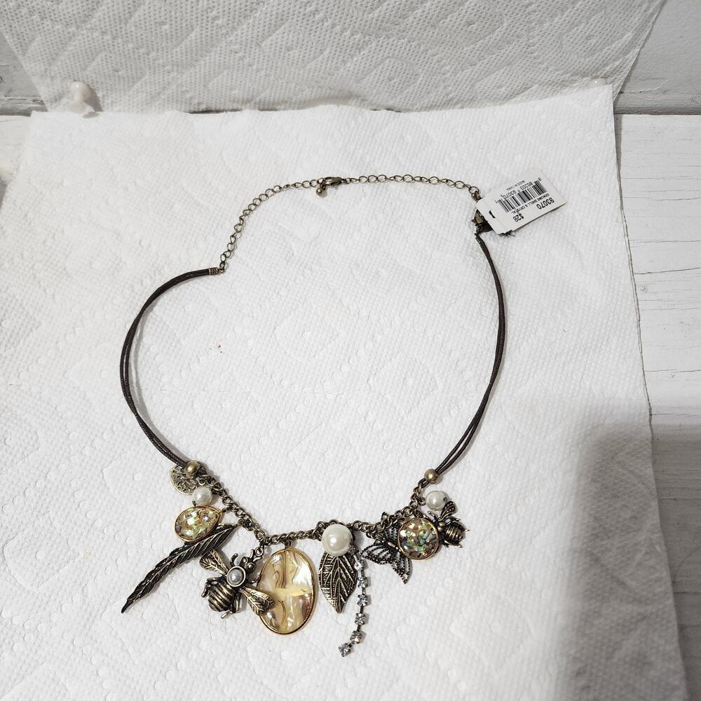 Cookie Lee Bee/Butterfly Choker Necklace